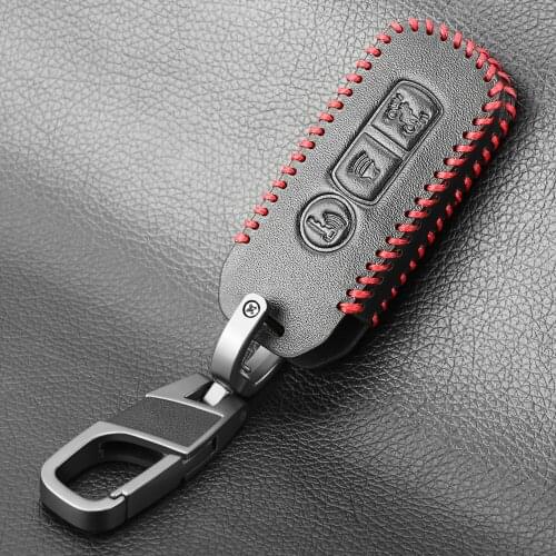 Leather Remote Control Key Case Cover For Honda PCX 150 hybrid X-ADV SH125 Scoopy SH300 Forza 125 300 Motor Scooter 3 Button