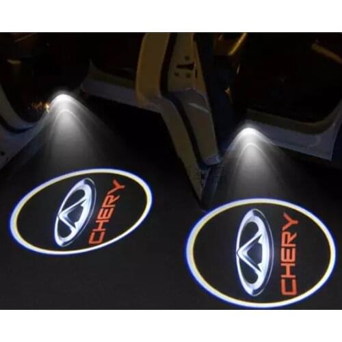 Car dedicated hospitality lamp , door light modification for Chery tiggo 5 , 2 piece/lot