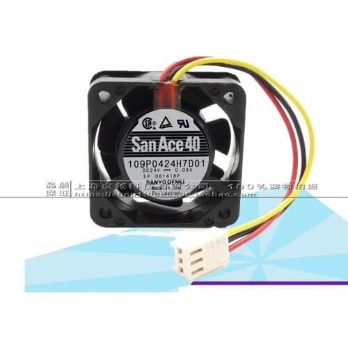 New original 109P0424H7D01 24V 0.08A 4015 inverter fan