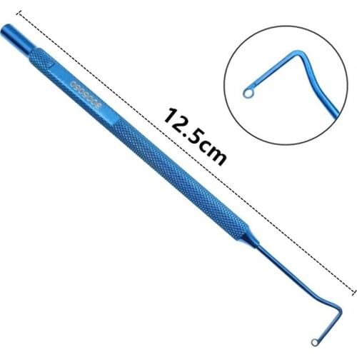 1pc Titanium Alloy Retina Detachment Hook ophthalmic eye surgical instrument