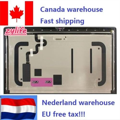 Netherlands to EU Original New A1419 5K LCD Screen For iMac 27" LCD Display Screen 2017 with glass LM270QQ1-SDC1 5120*2880