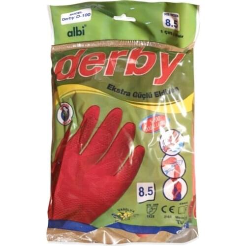 Rubber Gloves 9 Number-30 Pcs