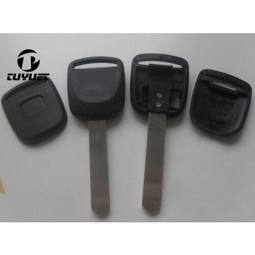 With TPX Place Blank Case Fits For Honda Fit Civic Accord CRV Odyssey Transponder key shell 10PCS/LOT
