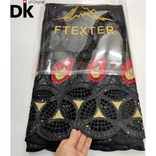 Special Price !!! 2.5Yards 2021 New African Lace High Quality Fabric Basin Riche Gextczer Elegant Embroidered For Wedding Sewing