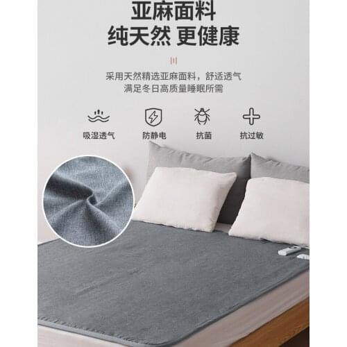Heated Thermal Blanket Electric Hot Warm Pad Controller Winter Blanket Double Bed Elektrische Deken Warming Products DE50DRT