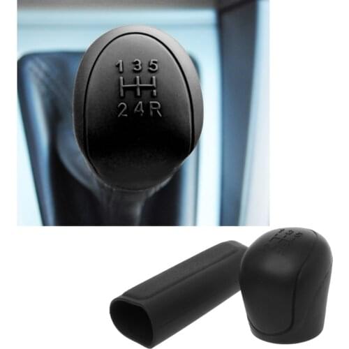 Universal Manual Nonslip Car Gear Head Shift Knob Silicone Cover Handbrake Grips -M15