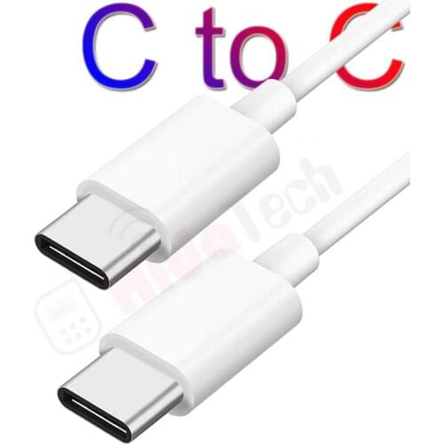 1m Type C to Type C Mobile Phone USB C Fast Charging Cable 2M C to C Data C Type Cell Phone Cable for Mobile PHone Tablet PC
