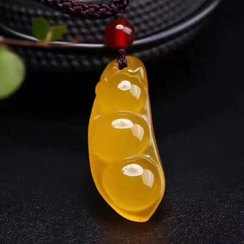 100% real green jade chalcedony jade pendant buddha guanyin blessing pendant jade necklace jade jewelry gift