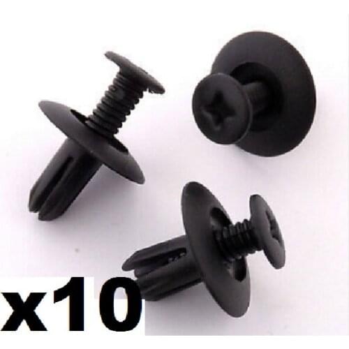 10x For Interior Trim Clips- Interior Fascia Panels & Boot Linings fits Kia For Hyundai