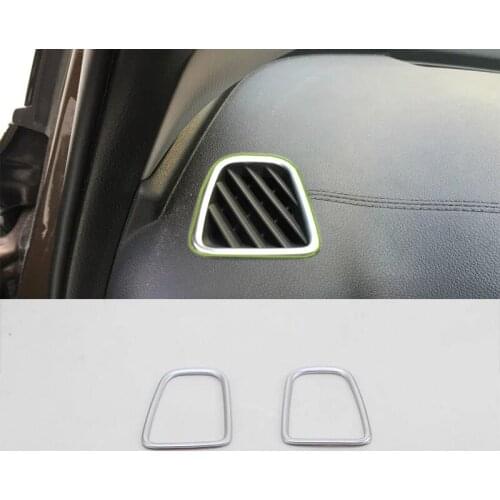 Car Accessories Interior Decoration ABS Upper Air Vent Outlet Cover Trim 2pcs For Kia KX5/Sportage 2016