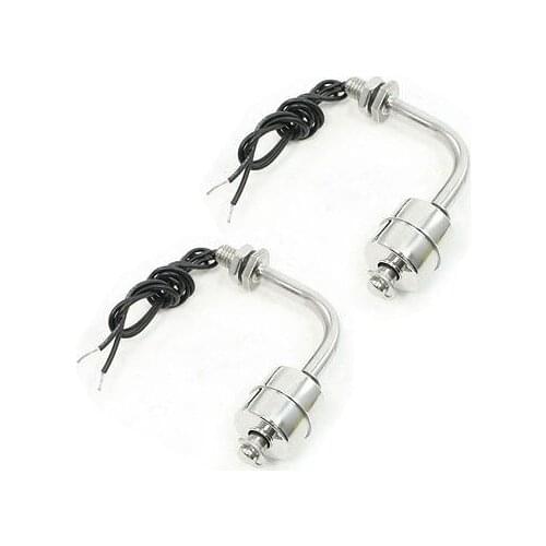 ZSL7810 Liquid Water Level Controller Stainless Steel Float Switch 2 Pcs