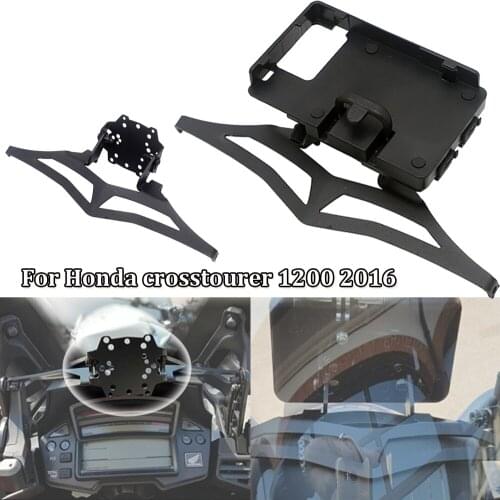 Windscren Bracket Mount Smartphone GPS Holder Navigation Bracket For HONDA Crosstourer 1200 Crosstourer 1200X 2016