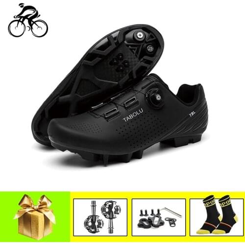 Mountain Bike Shoes Add Pedals Zapatillas Mtb Ciclismo Men Cycling Sneaker Breathable Self-locking Women Riding Bicycle Footwear