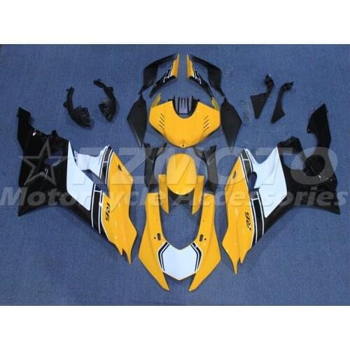 New ABS Motorcycle Fairing Kits Fit For Yamaha YZF 600 R6 2017 2018 2019 2020 R6 17 18 19 20 Custom Yellow Black