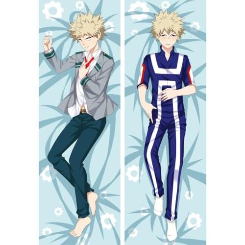 Japan Anime My Hero Academia Hugging Body Dakimakura Pillow Cover Case Boku no Hero Academia Bakugou Katsuki Cosplay Otaku Gifts