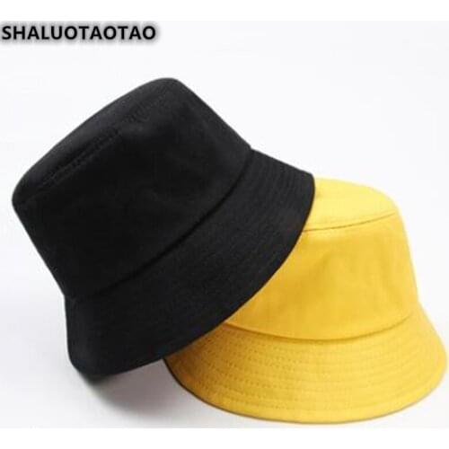 SHALUOTAOTAO New Spring, Summer Parent-Child Female Solid Color Fashion Fishermans Hat Male Casual Shading Banama Sombreros