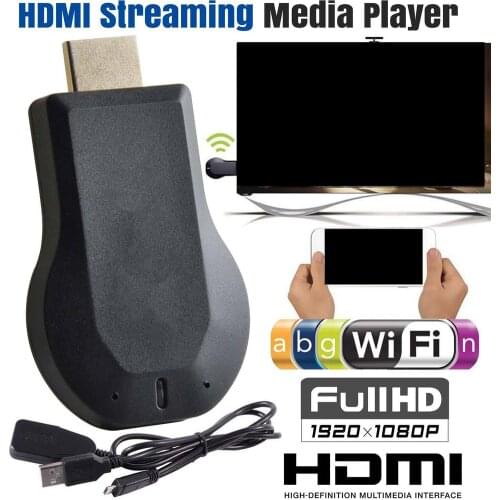 WiFi 1080P HD HDMI TV Stick AnyCast DLNA Wireless Miracast Airplay Dongle Receiver for IOS for Android