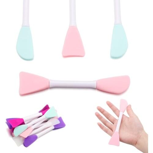 1/2/5Pcs Double-Ended Silicone Epoxy Brush Reusable Flexible Epoxy Application Stick For DIY Resin Mold Stir Spread Epoxy Resin