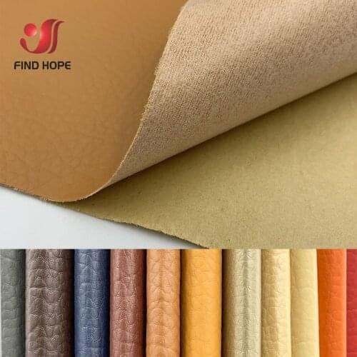 120cmx40cm Lychee Pattern Strong Back Glue Self-adhesive Leather Sofa Furniture Car Interior DIY Renovation Repair Patch Leather