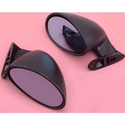 2 Pcs Universal Front Left Right Car Door Side Mirror Rearview Wing Mirror Vintage Style