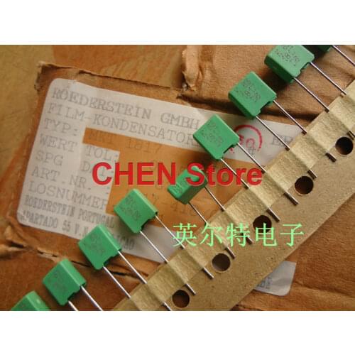 20PCS/50PCS ERO MKT1817 0.18UF 63V 184 P5MM green Audio Correction Film Capacitor MKT 1817 180NF/63V 184/63V 0.18uF/63V