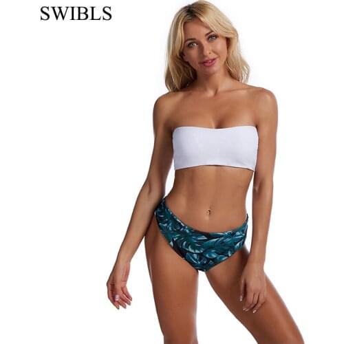 2021 Woman Sexy Swimwear S-XL Bikini Big Women Bathing Suits Biquinis Swimming Suit Female Bather Swimsuits