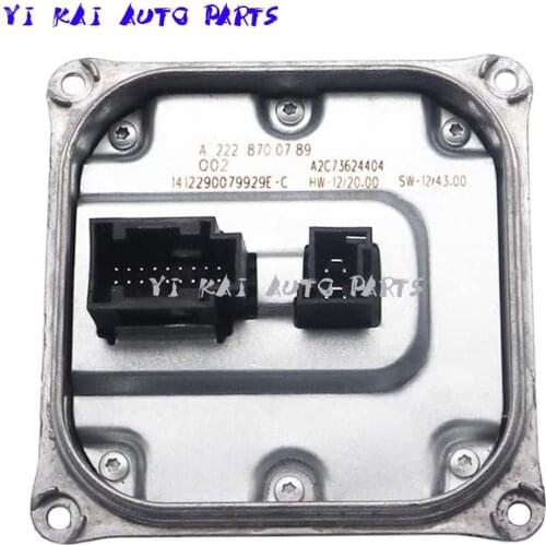 AEN New A2228700789 Headlight LED Ballast A2C73624405 Voltage Regulator A2228700589 Module for BENZ S Class W222C W205 E250