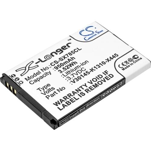 Premium Battery For Siemens Gigaset SL400,Gigaset SL400A,Gigaset SL400H,Gigaset SL610H Pro,Gigaset SL750 950mAh / 3.52Wh