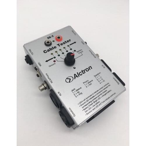 ALCTRON DB-2 Multi audio cable tester Audio cable measuring line test cable tester instrument sound engineering assistant