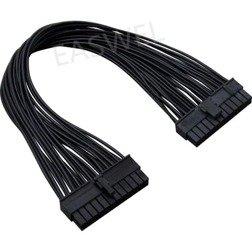 ATX 24Pin to 20+4Pin Power Supply cable PSU 20 Pin Male Convert to 24 Pin tbsz