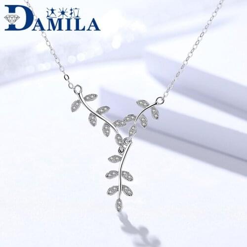 925 Sterling Silver chain necklace For Women Retro vintage style Rhodium plated silver choker jewelry necklaces for lover