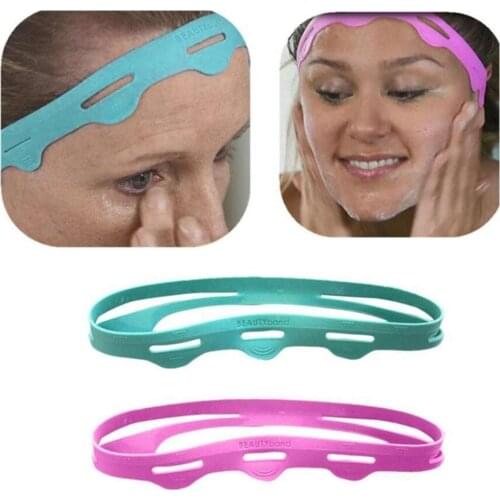 Beauty Elastic Anti-Sweat Silicone Headband, Wash Sports Headband , Silicone Non-Slip Headband