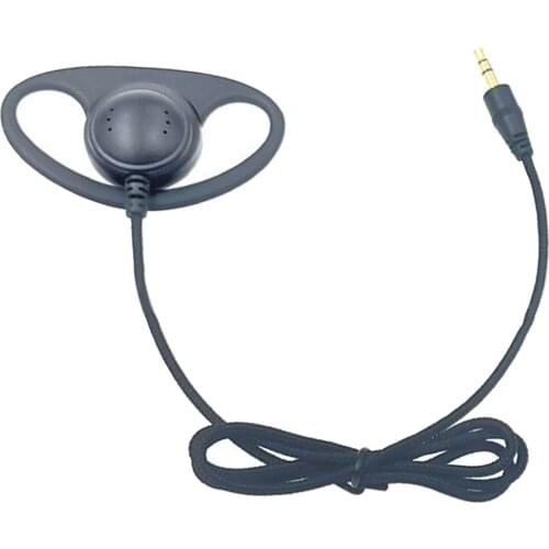 Ear Hook Headset, 3.5mm Unilateral Headphone for Microphone Computer Headset Factor