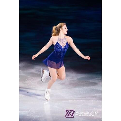 Hot Sales Kids Figure Skating Dresses Fashion New Brand Ice Skating Competition Dress DR3325