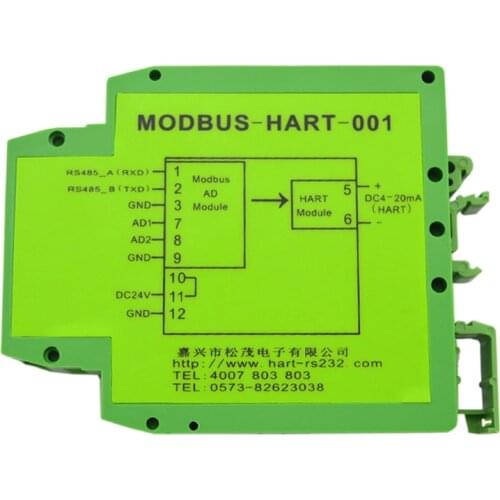 485 to Hart Protocol Converter Module MODBUS to HART Adapter Industrial Grade
