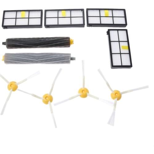 Replacement Part Kit Maintenance Accessory fits for 800 900 805 860 866 870 871 880 885 980 Vacuum Clean Robot Brush Filter