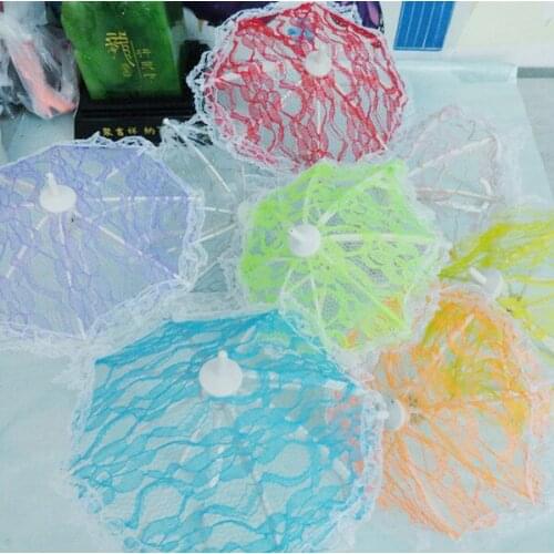 O for U NEW Fashionable Lace Umbrella For Barbies Beautiful Doll Accessories Doll Gifts Lowest Price Factory Wholesale Toy