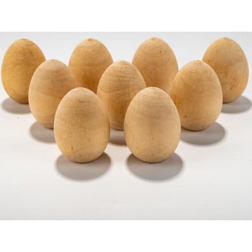 Easter childrens hand-painted toys family party decoration wooden crafts diy doodle eggs hand-painted eggs FOB Reference Price