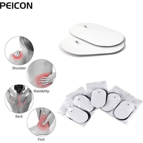 TENS/EMS Unit Pads 10 Pcs/Lot Electrode Pads Replacement Pad For Tens Acupuncture Physiotherapy Machine Slimming Massager Patch