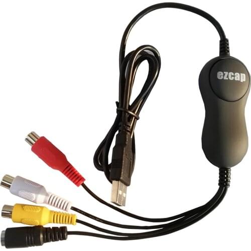 USB2.0 Video Audio Capture for MAC 10.15.1 Windows, VHS to DVD5.0 edit software, capture analog video audio to digital snapshot