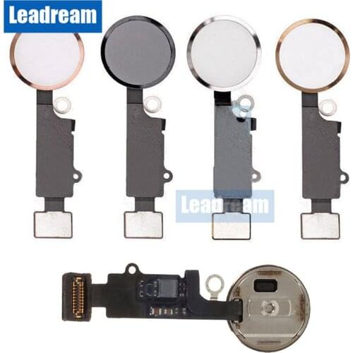 100PCS Universal Home Button Flex for iPhone 7 Plus 8 Plus Return Home Function Solution 1rd Generation free DHL