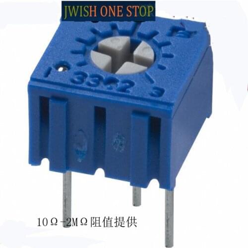 3362P-1-103LF Lap Trimmer Potentiometer, Adjustable Resistance