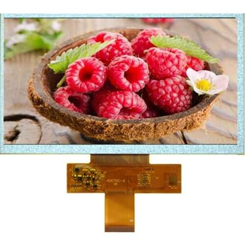 7.0 inch 800*480, LVDS/RGB interface, high brightness TFT LCD with capacitive touch panel