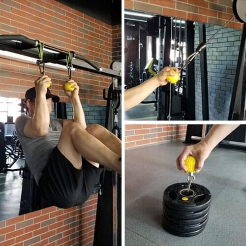 7.2/9.7cm Training Arm and Back Muscles Pull-ups Strengthen Ball Wrist Climbing Finger Training Hand Grip Strength ball