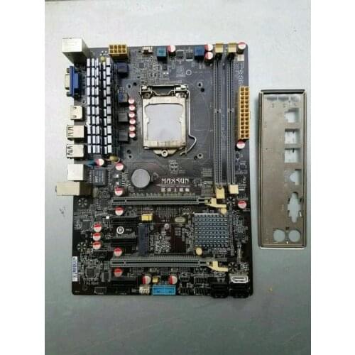 Used,for MAXSUN MS-B85U3 PRO INTEL1150 set the motherboard dual card crossfire H81,100% tested good