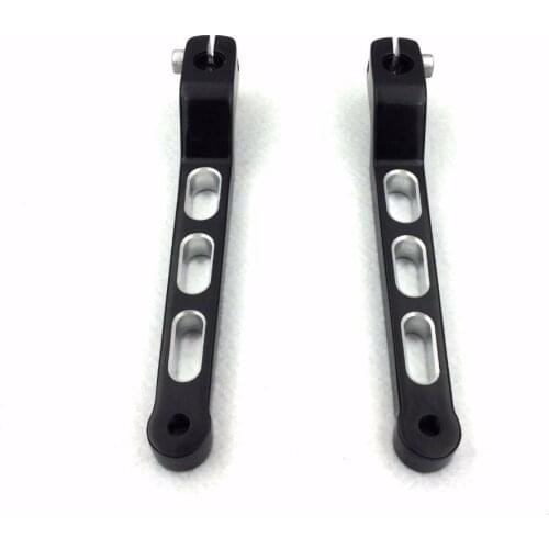 Aftermarket free shipping Motorcycle Aluminum Heel/Toe Shift Levers For Harley Davidson Road King 1988 and later Black