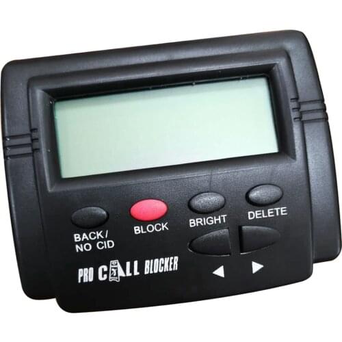 Telemarketing Call Blocker Block All Nuisance Calls Spam Call with LCD Display