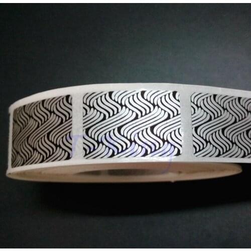 Scratch Off Sticker 17x25mm Scratch Off Using A Coin Silver Color Blank Code Cover Password Sticker Scratch Card Sticker