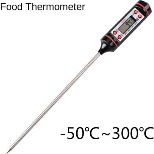 Digital Thermometer with 15cm Long Probe, Candle Making Kits, Measure Liquid Soy Paraffin Wax, Baked Milk Meat BBQ