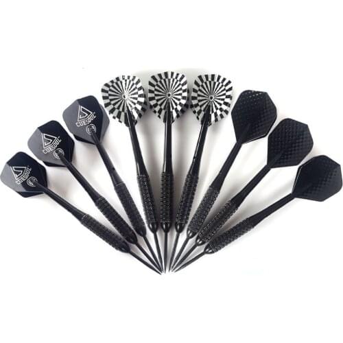 CUESOUL 3 Color 3 Pcs/Sets of Darts Professional 23g Steel Tip Dart With Nylon shafts Poly Pro flights